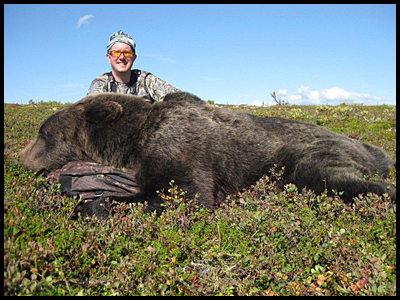 Bear hunting in Alaska